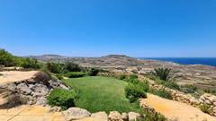 Blick über Gozo, Malta